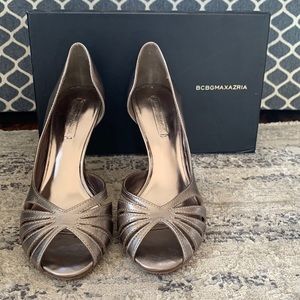 BCBG Open Toe Heels